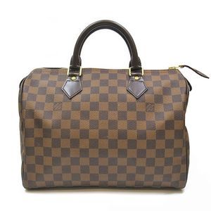 Louis Vuitton Speedy 30 Damier Ebene Boston Bag